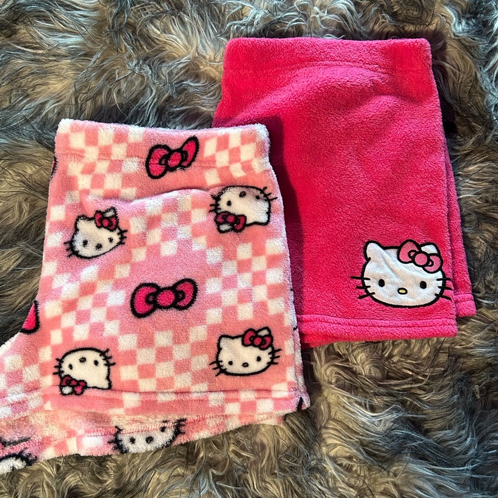 ⭒ hello kitty sleep shorts